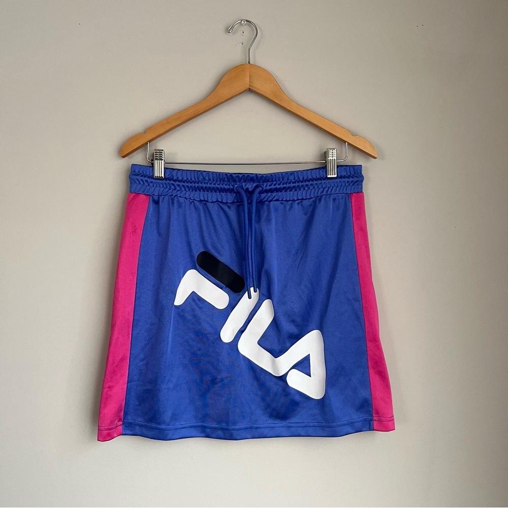 Fila Blue and Hot Pink Athletic Skirt Size Medium